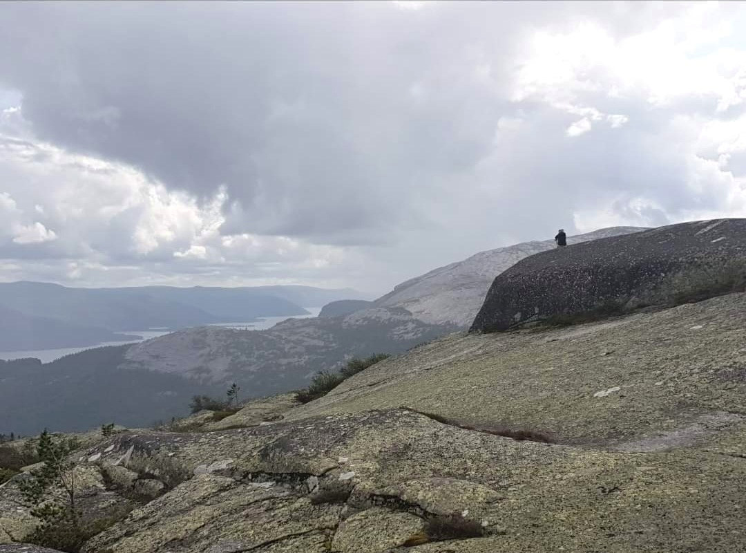 Rocky mountain viewpoint